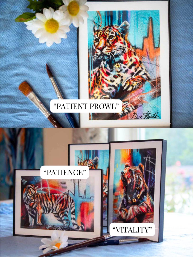 "The Power Pack"- Set of 3 Mini Fine Art Prints (Your Choice)