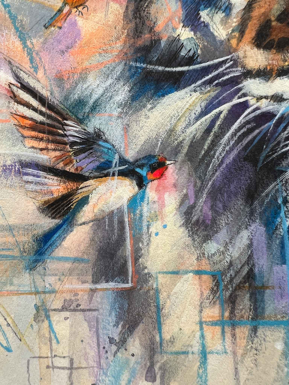 Tiger and Barn Swallows