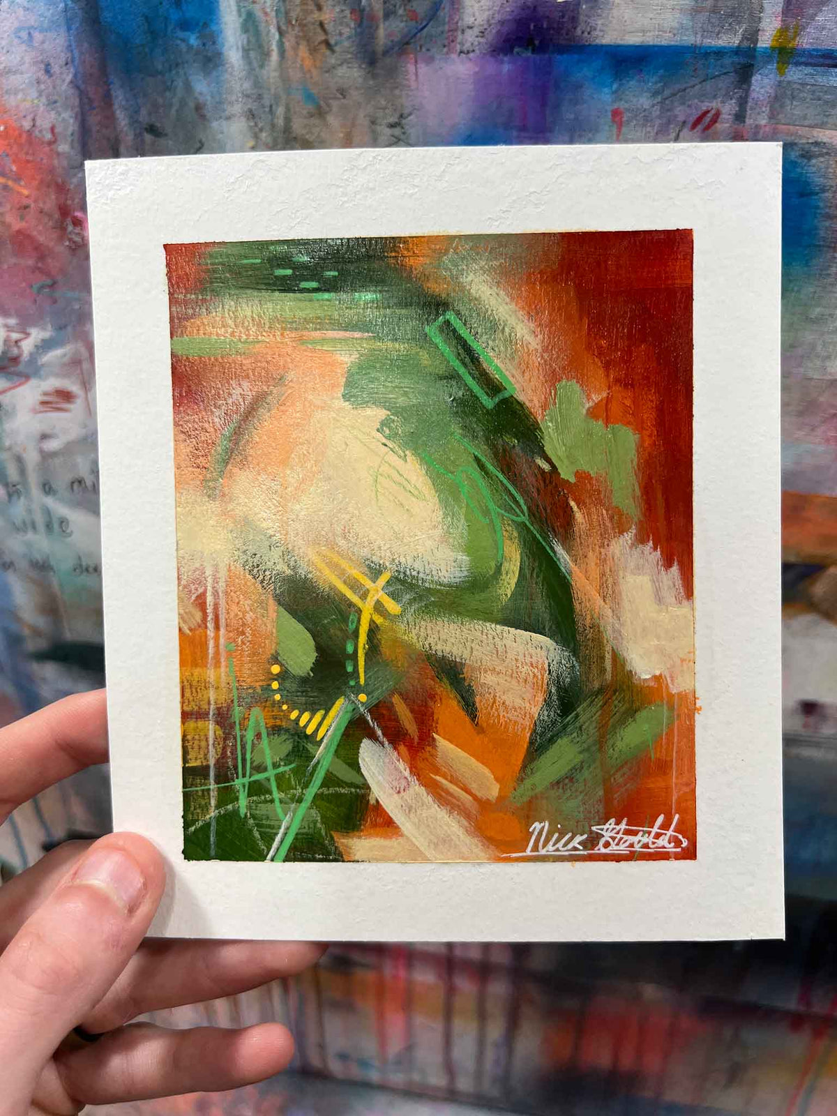 Fall Inspired Abstract