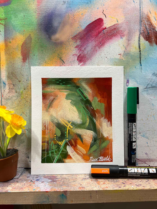 Fall Inspired Abstract