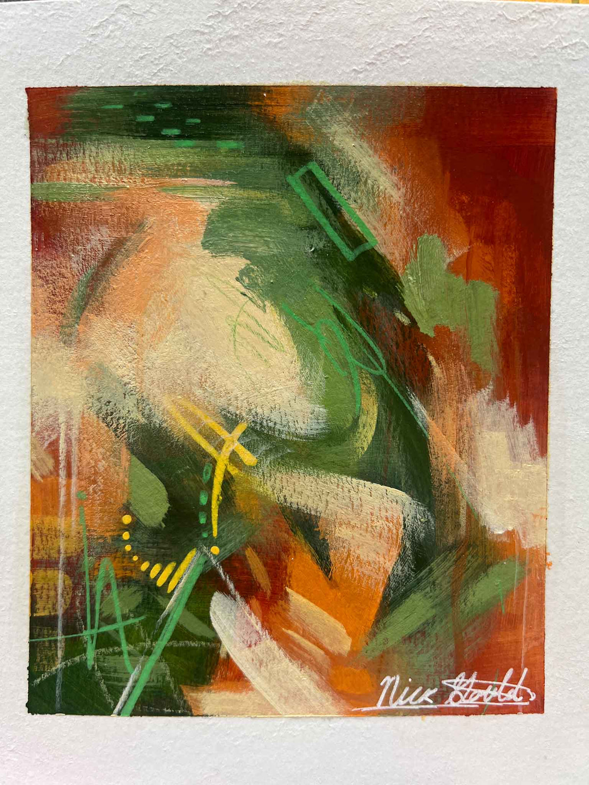 Fall Inspired Abstract