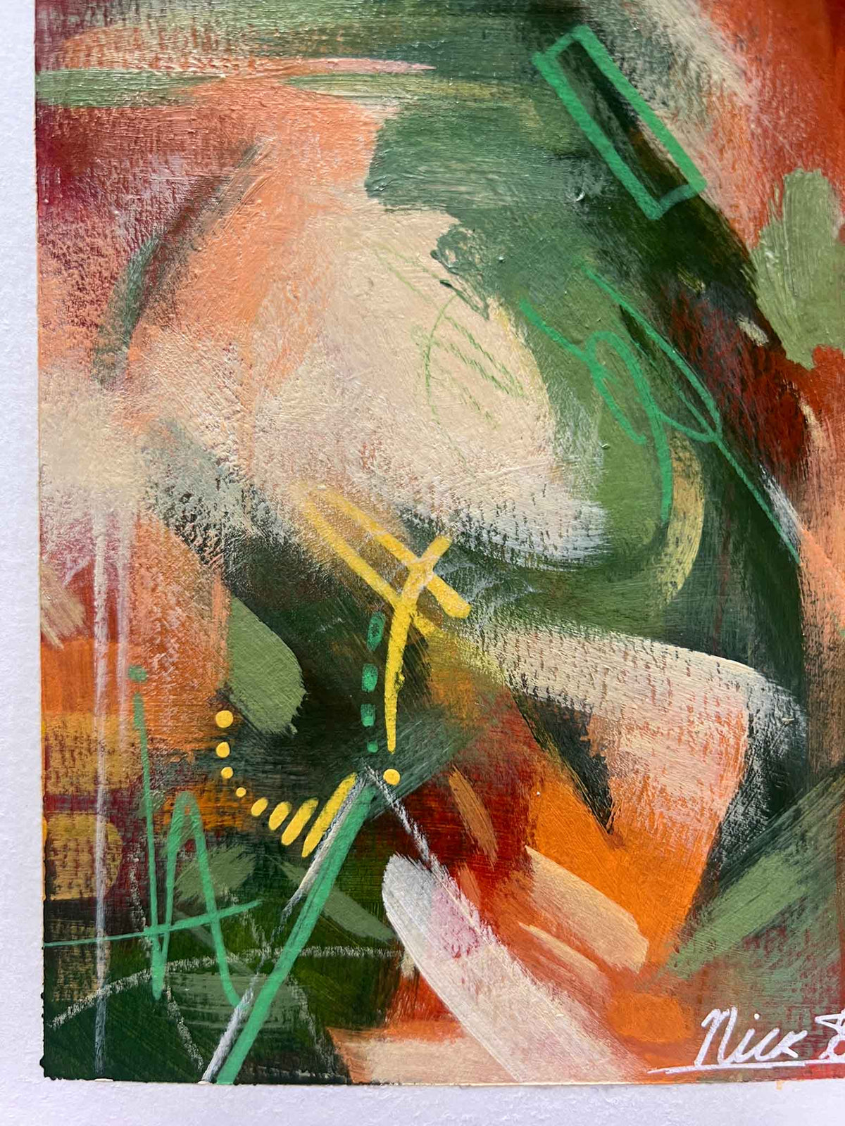 Fall Inspired Abstract