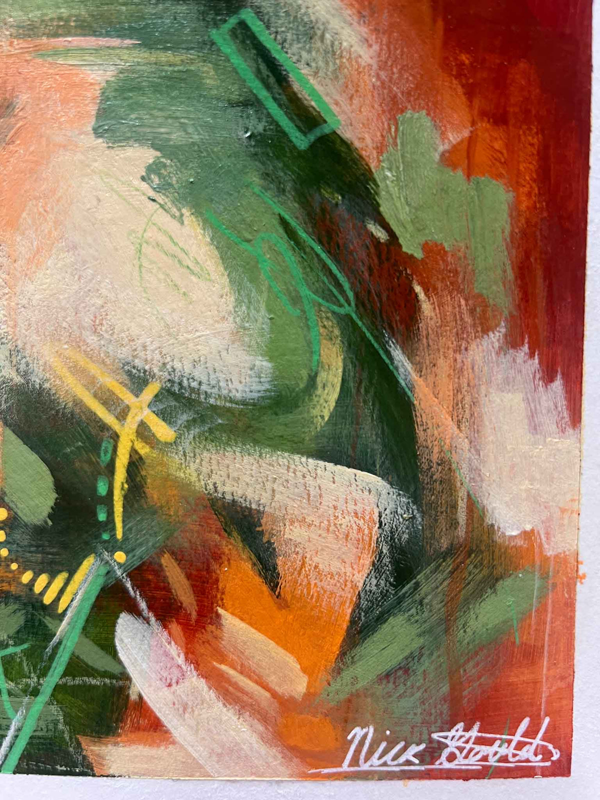 Fall Inspired Abstract